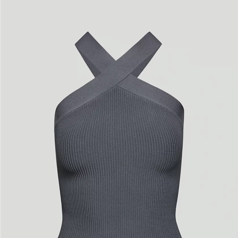 Babaton Sculpt Knit Criss Cross Tank